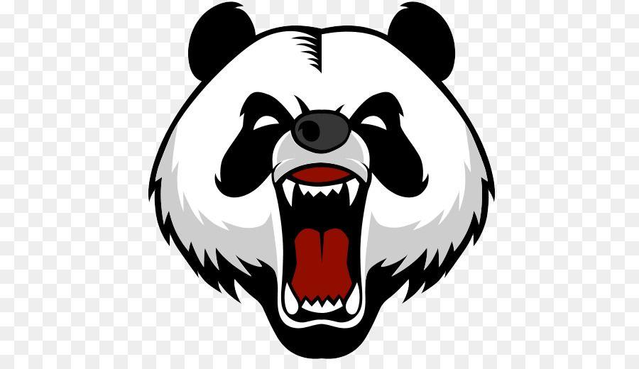 Panda Bear Logo - Giant panda Bear Logo Decal - bear png download - 512*512 - Free ...