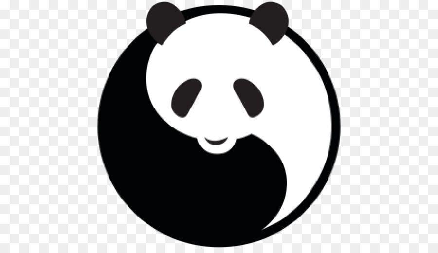 Panda Bear Logo - Giant panda Bear Logo Sunglasses Brand png download*512