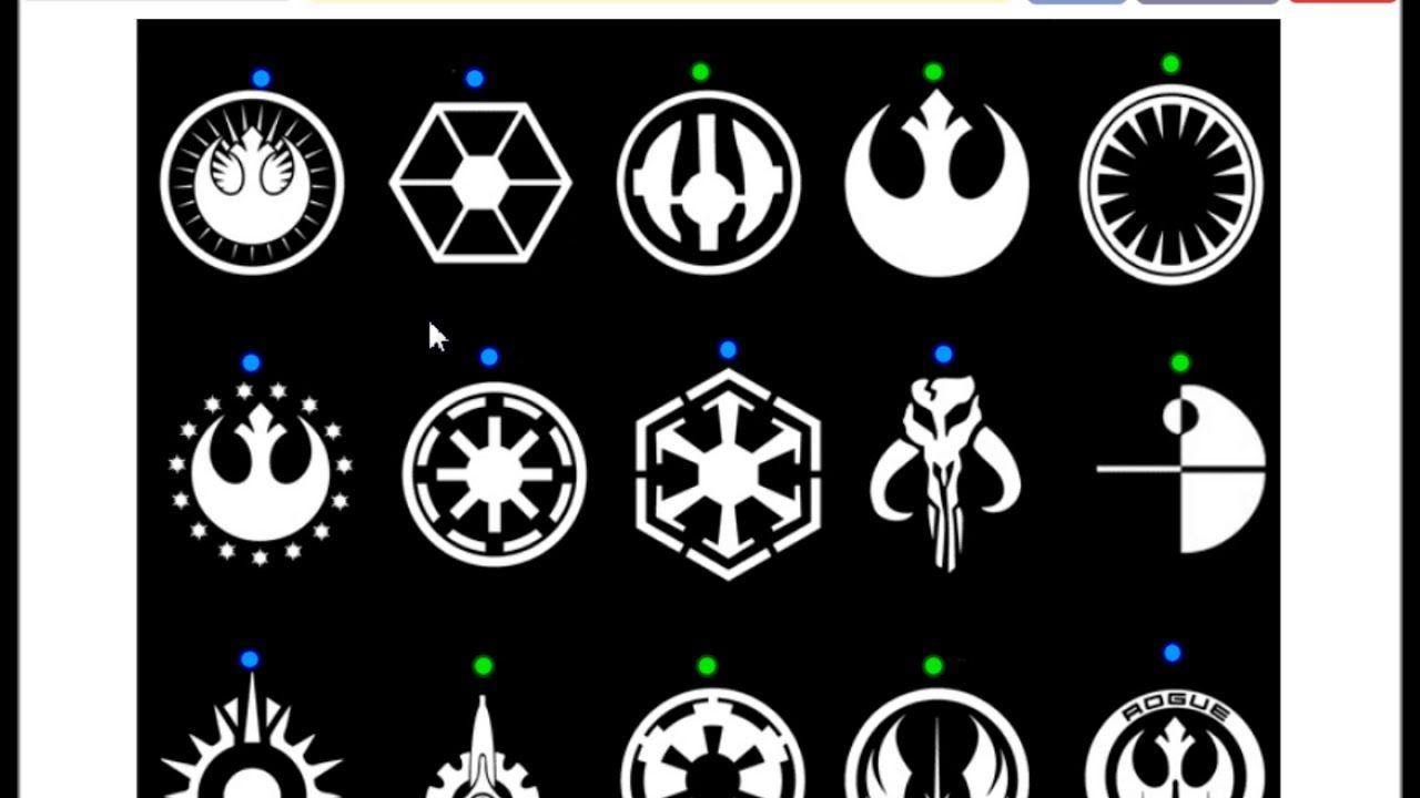 Star Wars Logo - Star Wars Iconography, Recognize the Star Wars logos - YouTube