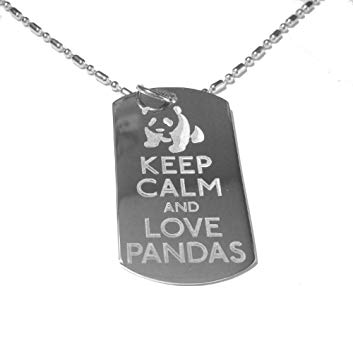 Panda Bear Logo - Amazon.com : Keep Calm and Love Pandas Panda Bear Logo Symbol ...