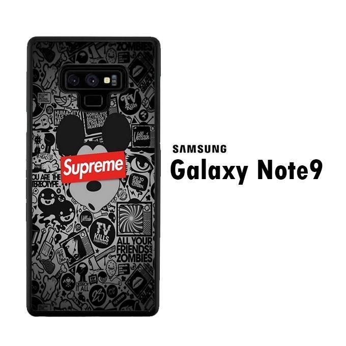 Mickey Galaxy Logo - Mickey Mouse Supreme 002 Samsung Galaxy Note 9. Samsung Galaxy Note