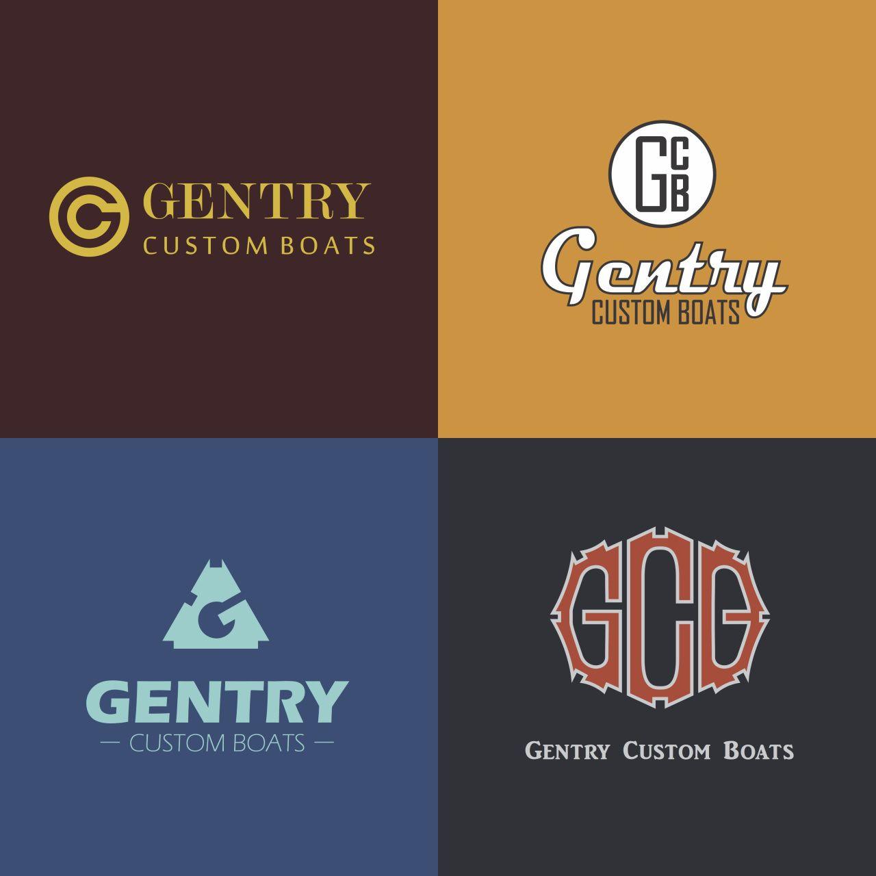 MB Boats Logo - Gentry Custom Boats Logos – 2014 | Stephen Barany