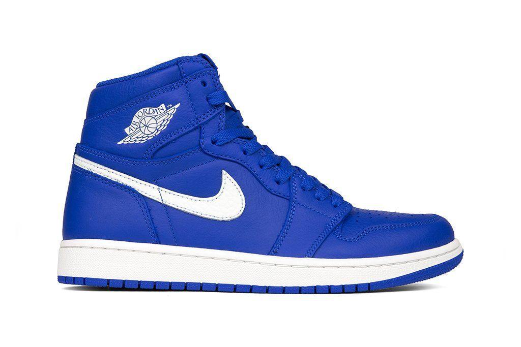 Sneaker with Wings Logo - Blue Air Jordan 1 Retro High OG Youth – Feature Sneaker Boutique