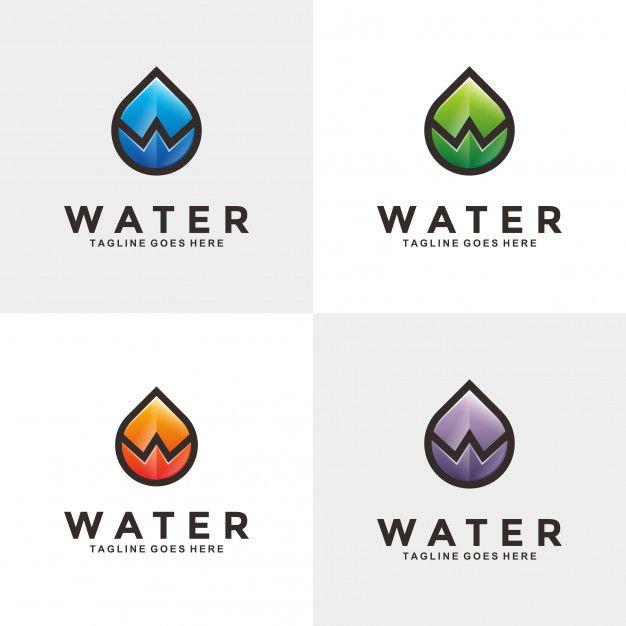Abstract Water Logo - Abstract water logo Vector | Premium Download