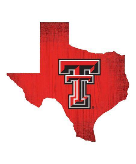 Red Raiders Logo - Fan Creations Texas Tech Red Raiders Logo State Sign | zulily