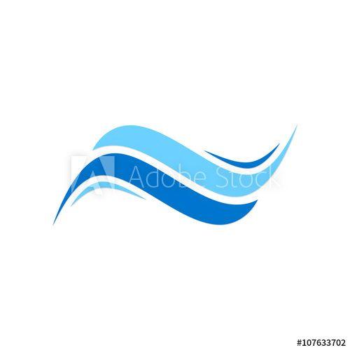 Abstract Water Logo - wave abstract water logo this stock vector and explore similar