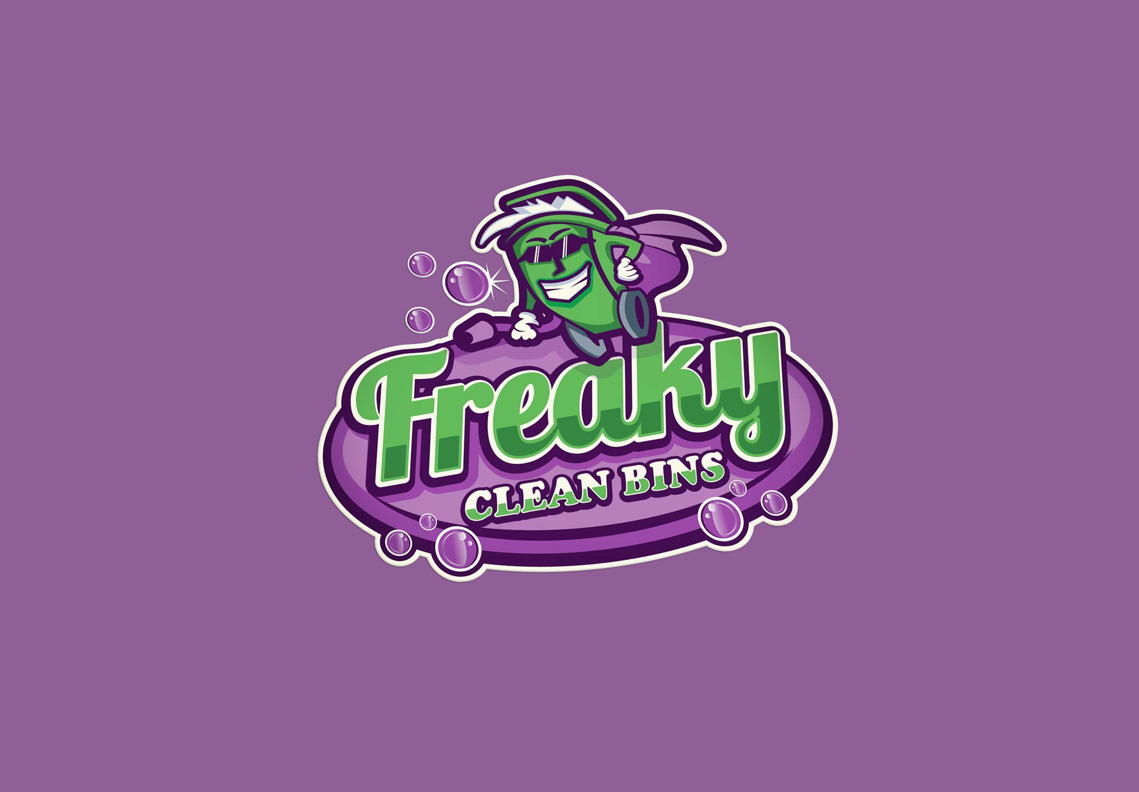 Freaky Logo - DesignContest Clean Bins Freaky Clean Bins