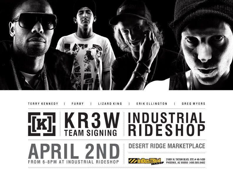 Krew Skate Logo - KR3W Team At Industrial