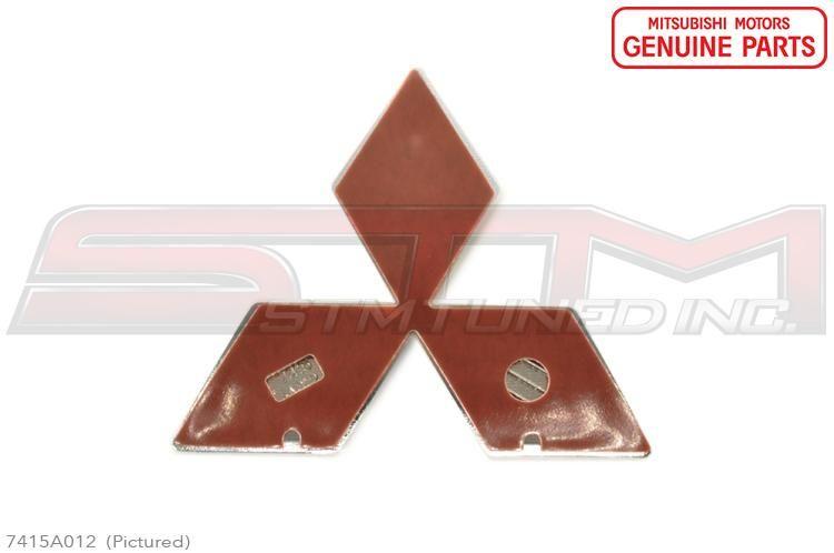 Diamond Motors Logo - 7415A012 Mitsubishi Rear Trunk Diamond Emblem - Evo 7/8/9