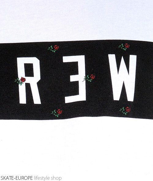 Krew Skate Logo - T-shirt Krew Rosa Locker Whit