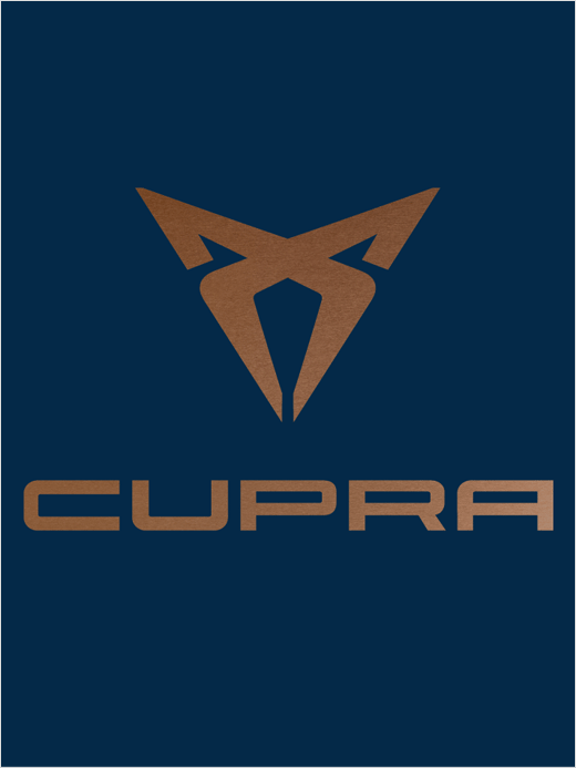 Blue and Copper Logo - SEAT Reveals Logo for New 'CUPRA' Sub-Brand - Logo Designer