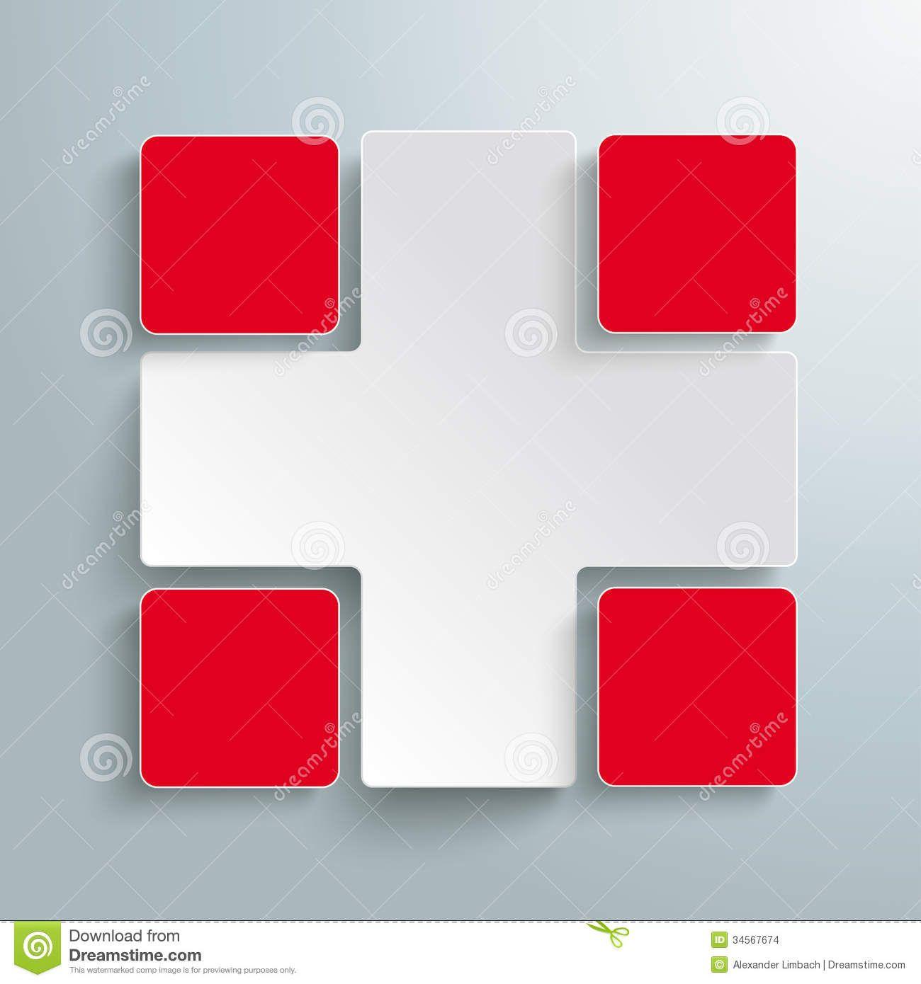 Plus White On Red Background Logo - Red and white plus Logos