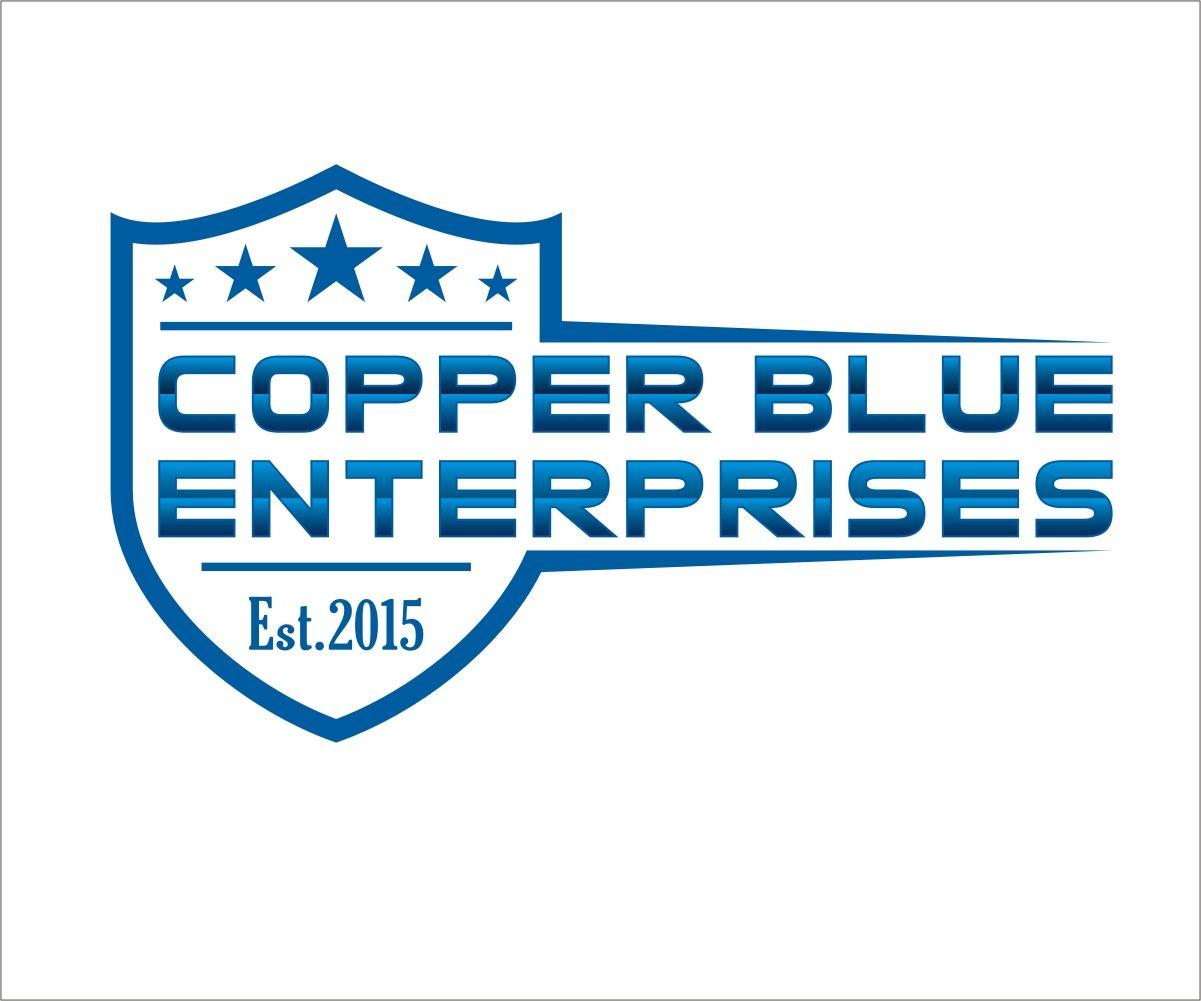 Blue and Copper Logo - Serious, Professional, Investment Logo Design for Copper Blue ...