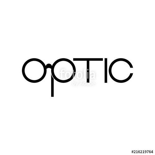 Optic Logo - OPTIC Logo Letter Design Stock Image And Royalty Free Vector Files
