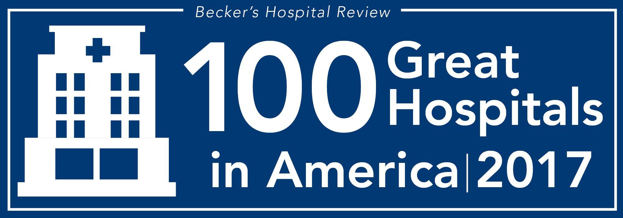 Strong Hospital Logo - 100 Great Hospitals in America | 2017