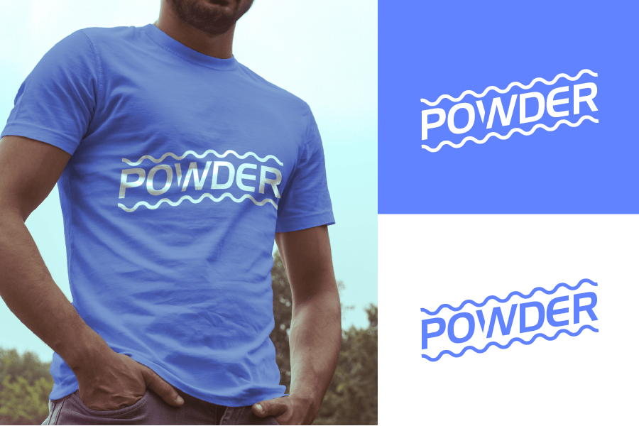 Powder Blue Company Logo - Playful, Colorful, Startup Logo Design for powder by jaime.sp ...