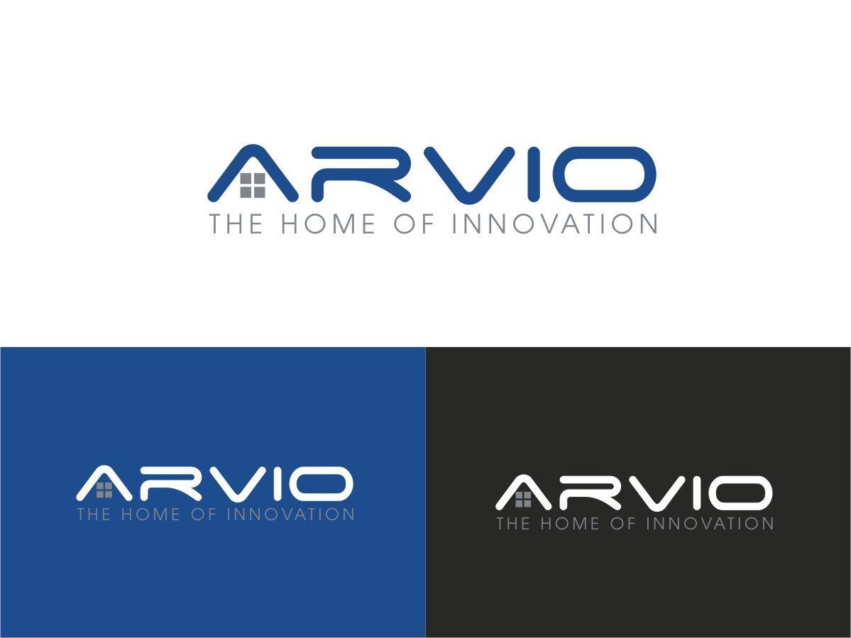 Powder Blue Company Logo - Upmarket, Serious, Construction Logo Design for Logo: Arvio Slogan