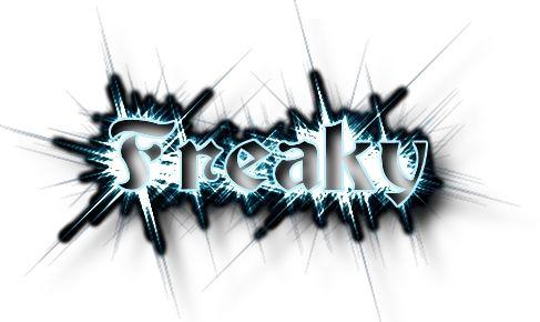 Freaky Logo - Freaky logo. Free logo maker.