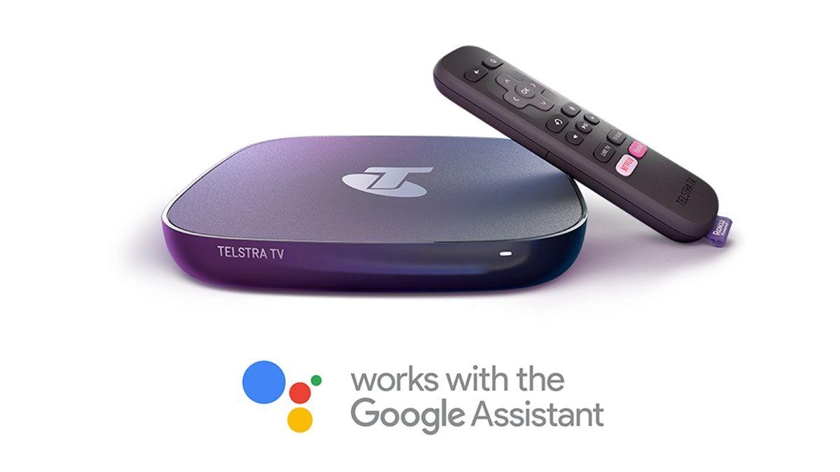 Telstra TV Logo - Control your Telstra TV by voice with new Google Assistant commands