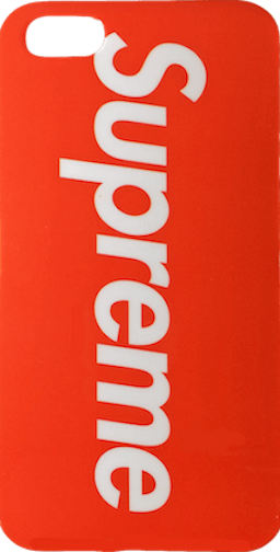 Plus White On Red Background Logo - Supreme Red White Logo Soft Rubber IPhone 6 6s + Plus Case. Davon