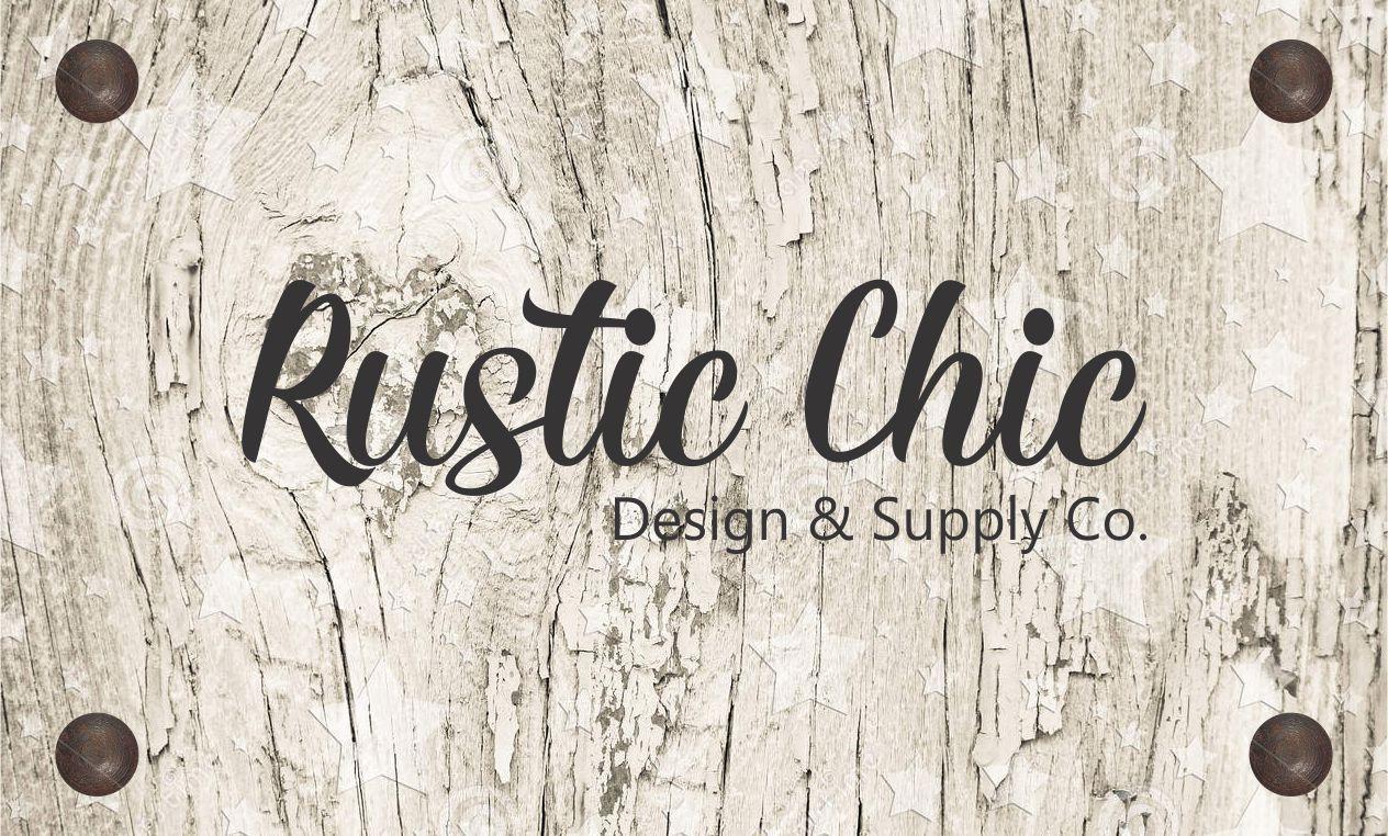 Rustic Business Logo - Serious, Traditional, Business Logo Design for Rustic Chic Design