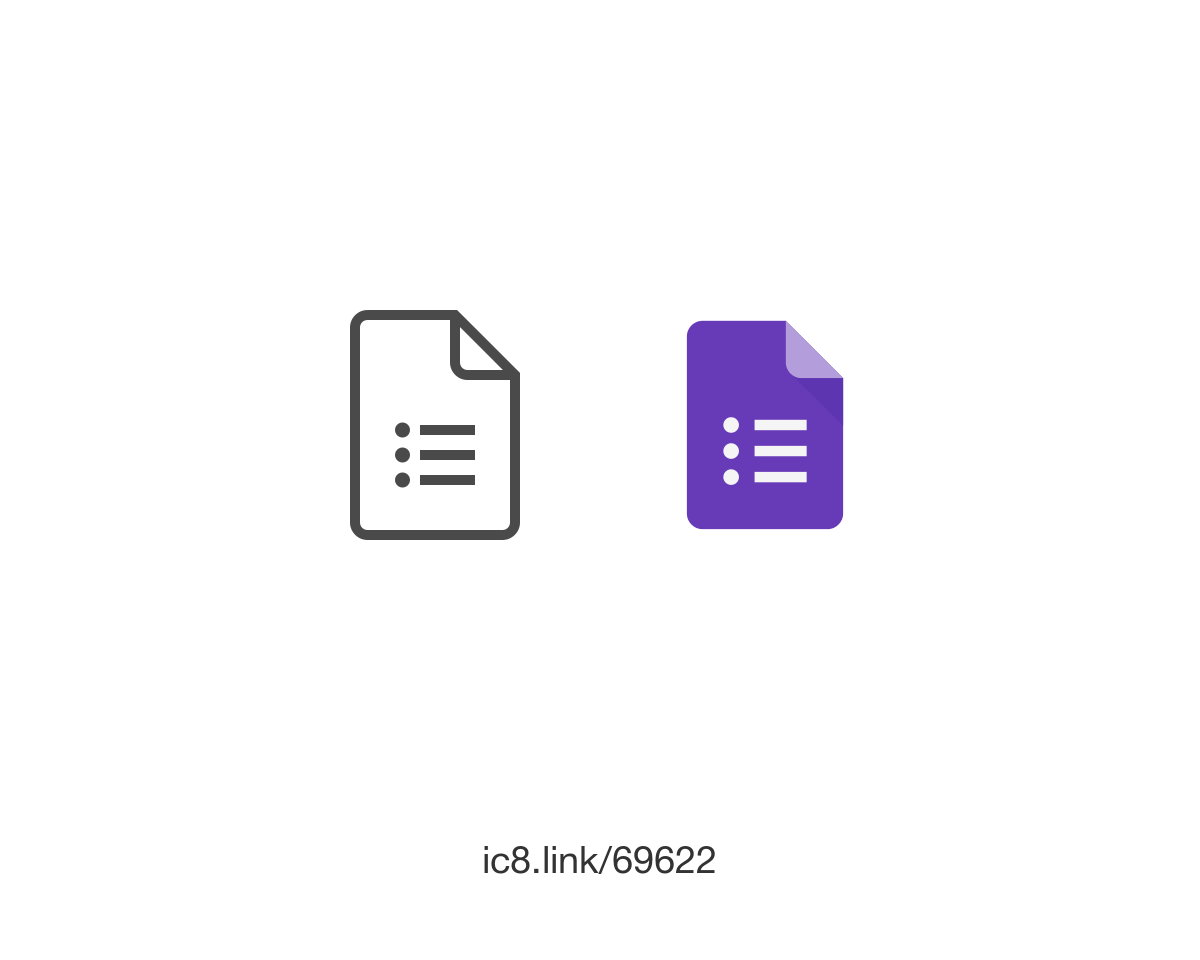 Google Forms Logo - Google Forms New Logo Icon - free download, PNG and vector