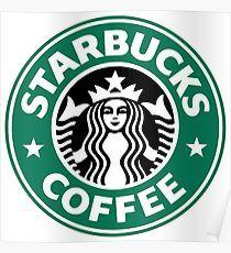 Medium Starbucks Logo - Starbucks Logo Posters