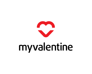 Love M Logo - 52 Creative Examples of Heart Inspired Logo Designs | Designbeep