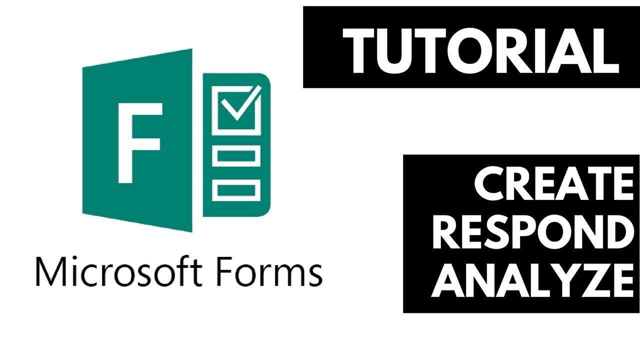 Forms Logo - Microsoft Forms | 2018 Full Tutorial