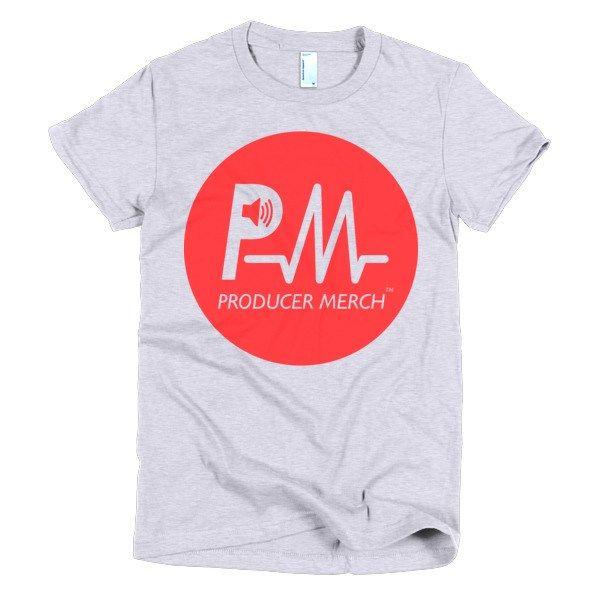 Clothing and Apparel Up Logo - PM Red Circle Logo T-Shirt (Women's) - Producer Merch