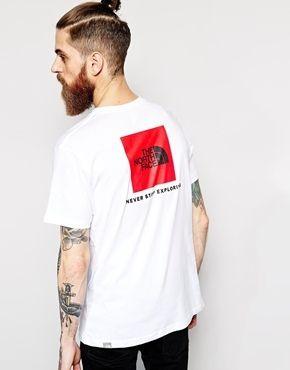 White and Red Box Logo - The North Face T Shirt With Red Box Logo White, £36. Asos