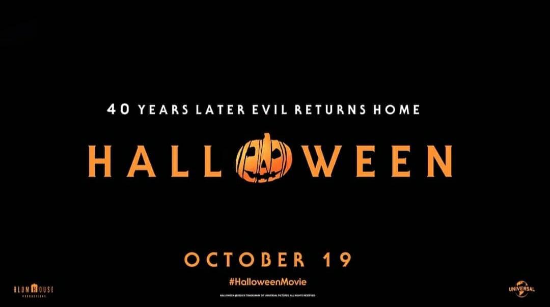 Halloween Movie Logo - Posted today by Nick Castle on Instagram, new Halloween to be ...