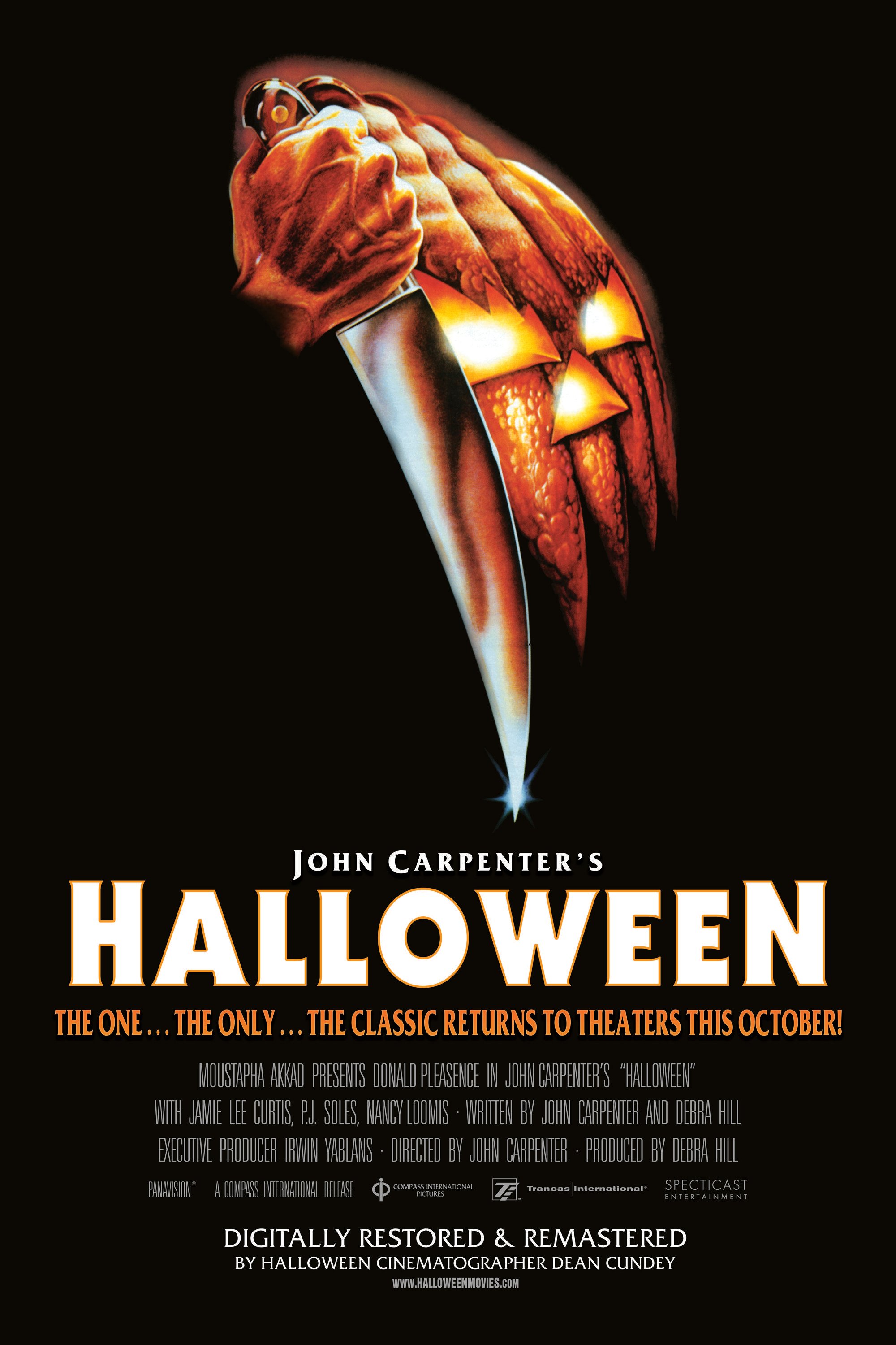 Halloween Movie Logo - Hollywood Theater | Movie | John Carpenter's Halloween - 40th ...