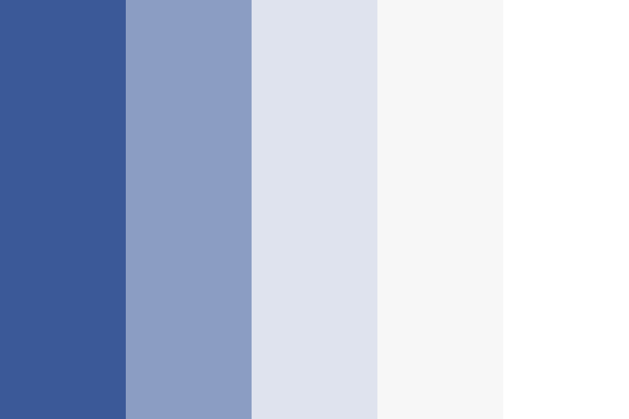 Grey Blue and Green Logo - Facebook Color Palette
