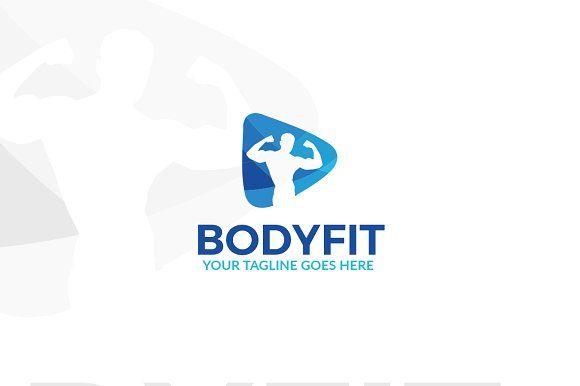 Body Logo - Body Fit Logo ~ Logo Templates ~ Creative Market