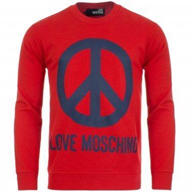 Red Clothing and Apparel Logo - Love Moschino | Luxury designer apparel | EQVVS.co.uk