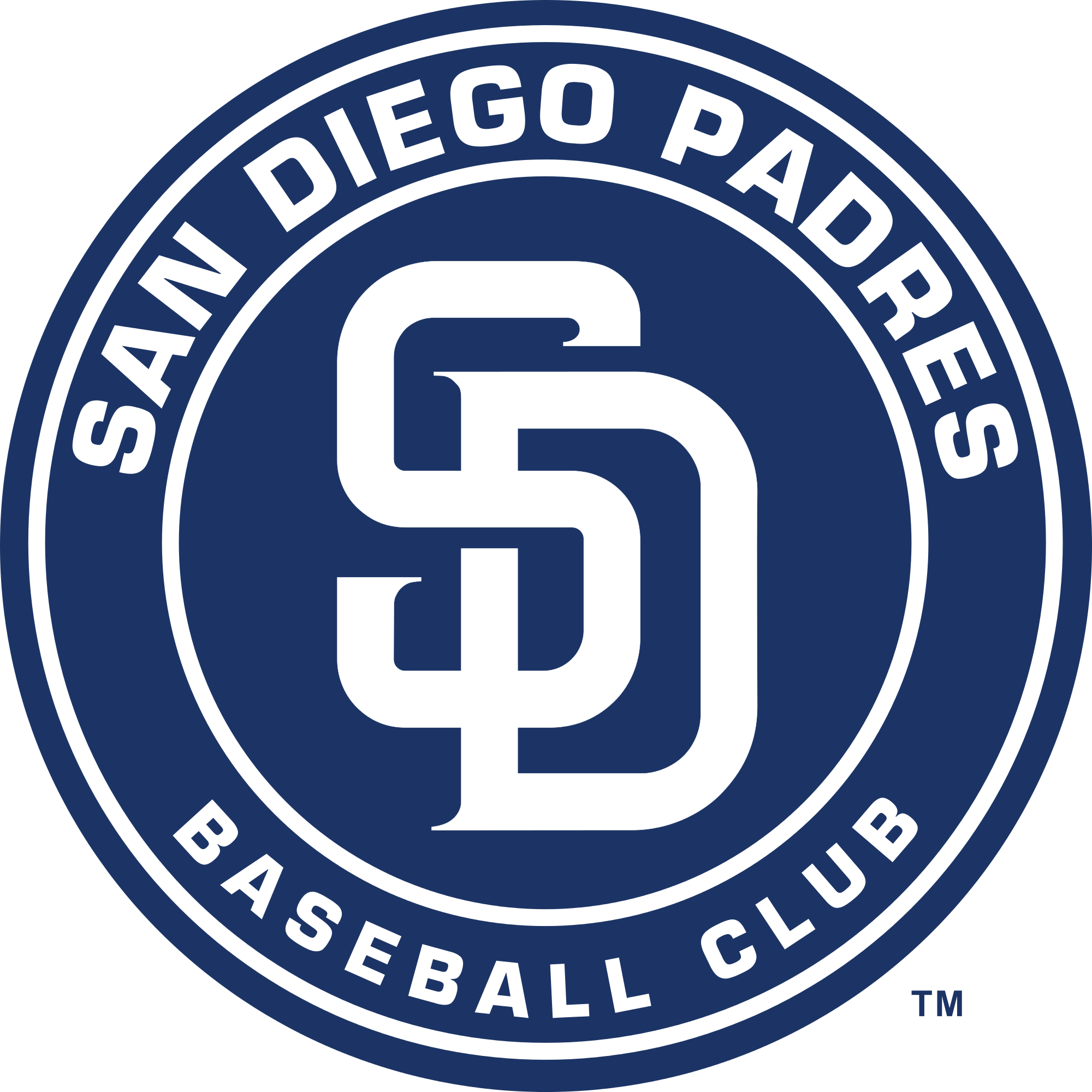 Padres Logo - San Diego Padres logo.svg