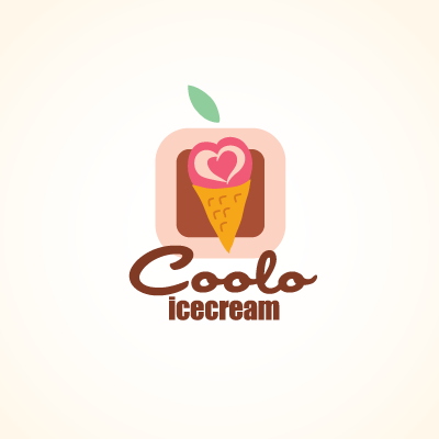 Cool O Logo - Coolo Icecream | Logo Design Gallery Inspiration | LogoMix