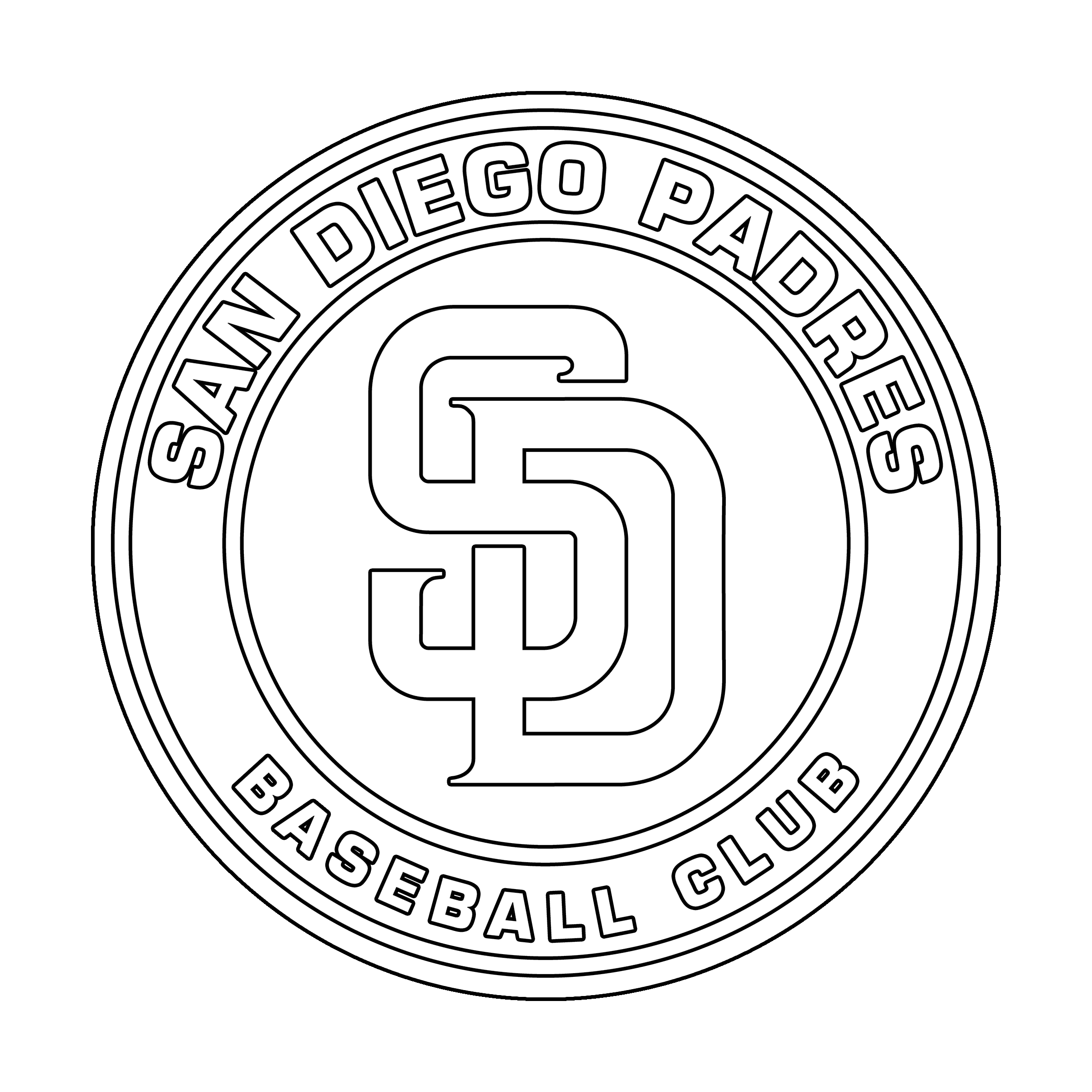 Padres Logo - San Diego Padres Logo PNG Transparent & SVG Vector