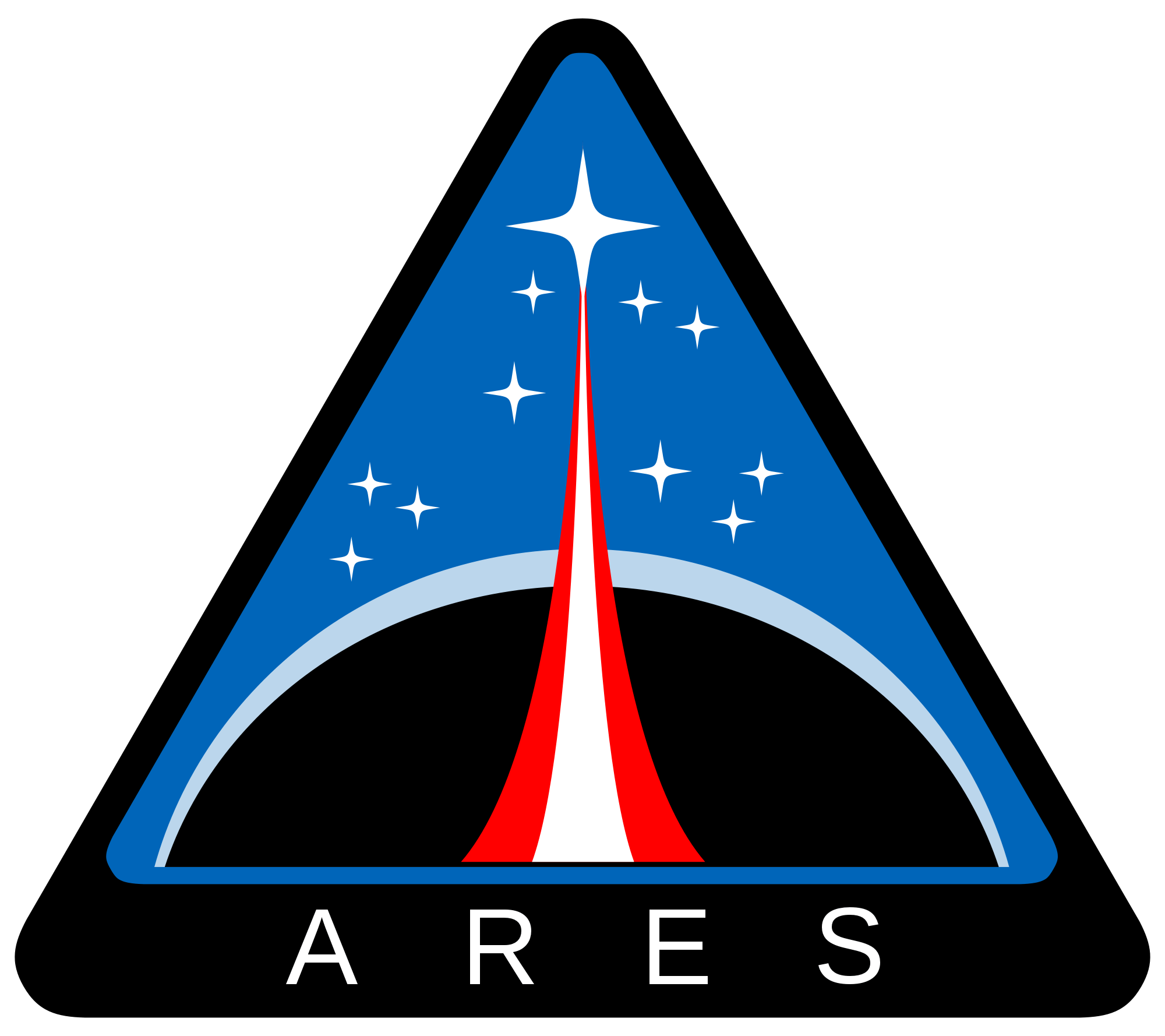 NASA Rocket Logo - NASA Ares Logo.svg