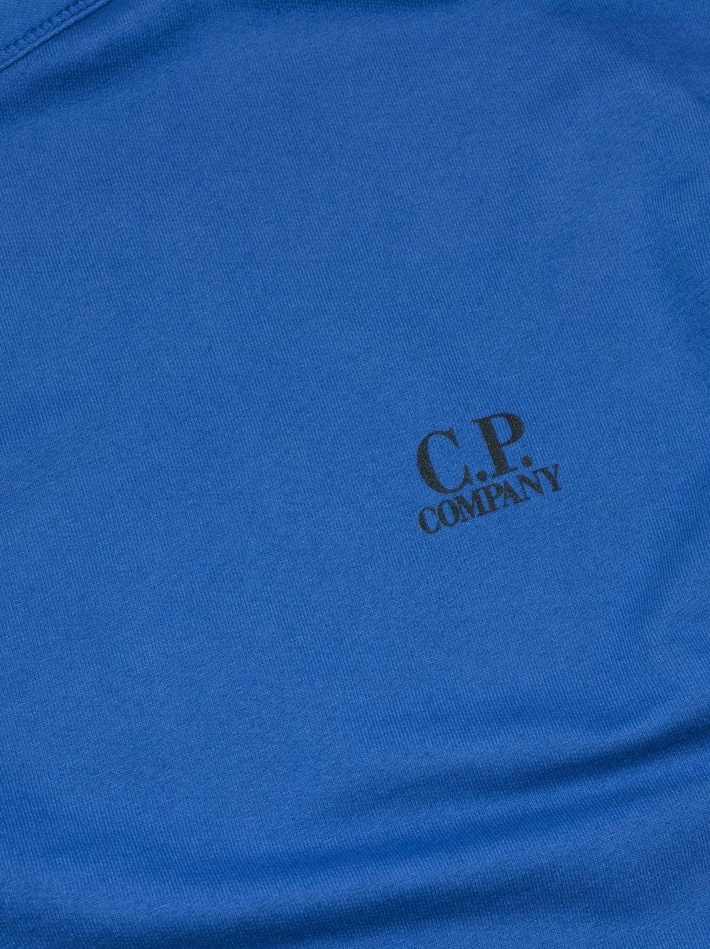 Royal Blue Logo - C.P. Company Royal Blue Sweatshirt | Designerwear