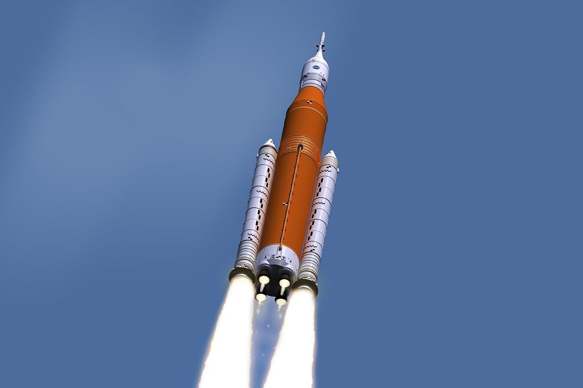 NASA Rocket Logo - NASA can look forward to even more costs and longer delays for its ...