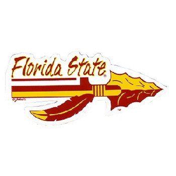 FSU Arrow Logo - Amazon.com : NCAA Florida State Seminoles Car Magnet with Arrow ...