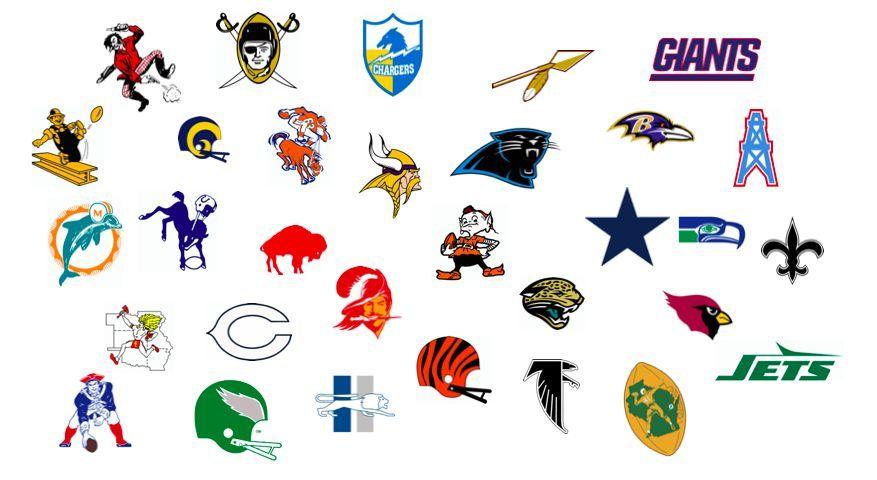 NFL Team Logo - The Definitive Evolution of All 32 NFL Team Logos - HERO Sports