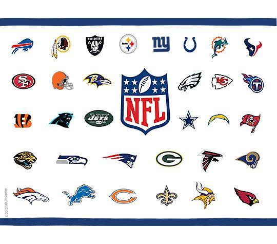 NFL Team Logo - NFL Logo Team Logos Wrap - Spoiled Rotten