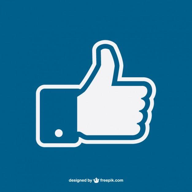 Facebook Thumb Logo - Thumbs up Vector | Free Download