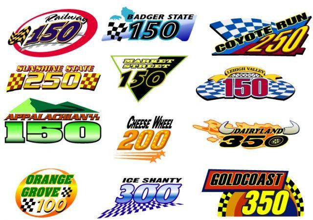 NASCAR Race Logo - FRANK CORDERO 3D PROP ARTIST
