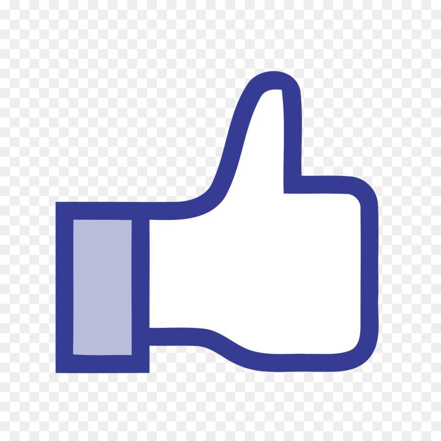 Facebook Thumb Logo - Facebook like button Blog Clip art - logo facebook png download ...