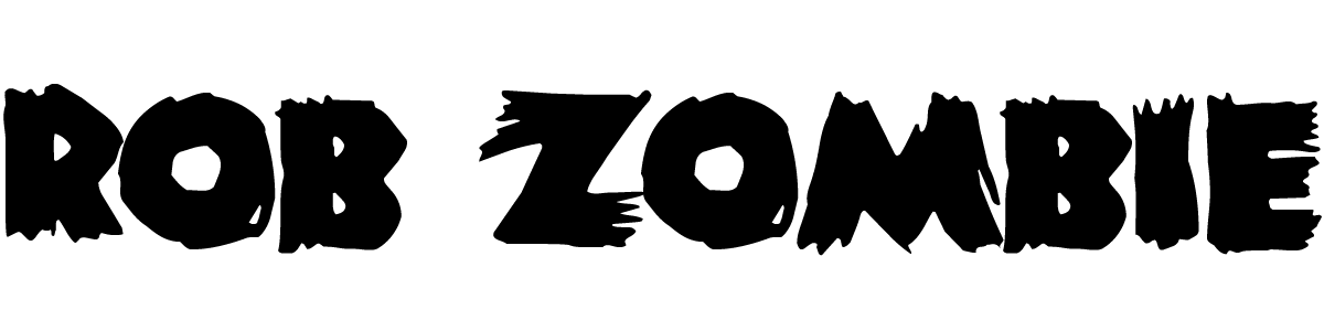 Rob Zombie Logo - Rob Zombie font download - Famous Fonts