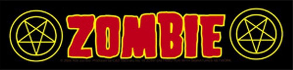 Rob Zombie Logo - Rob Zombie Star Logo Sticker